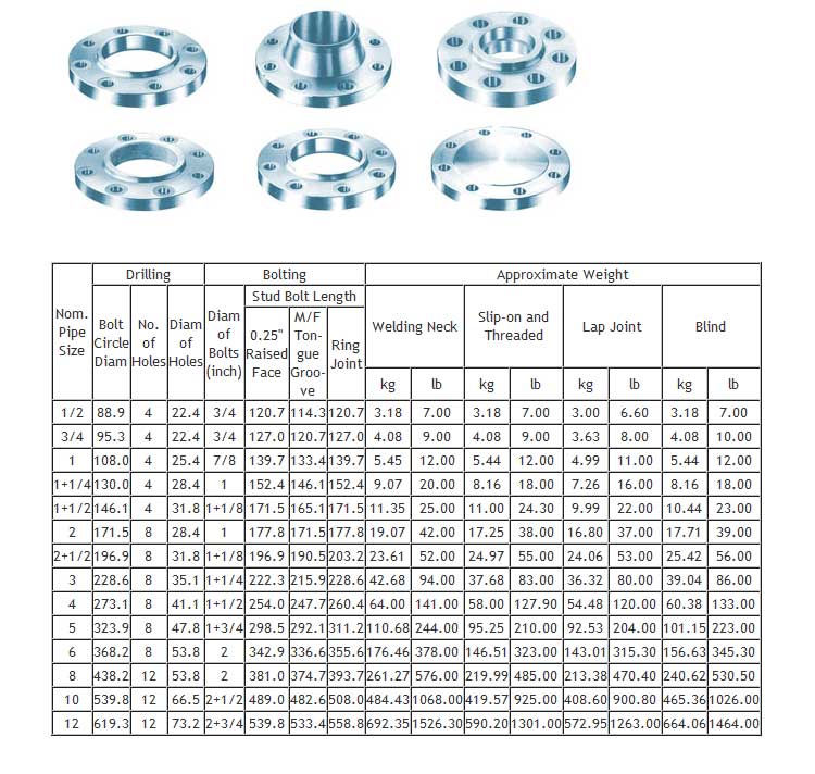 Class 2500 Flanges